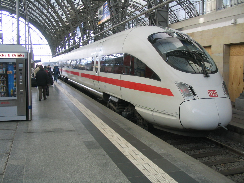 ICE 3 na Dresden Hbf