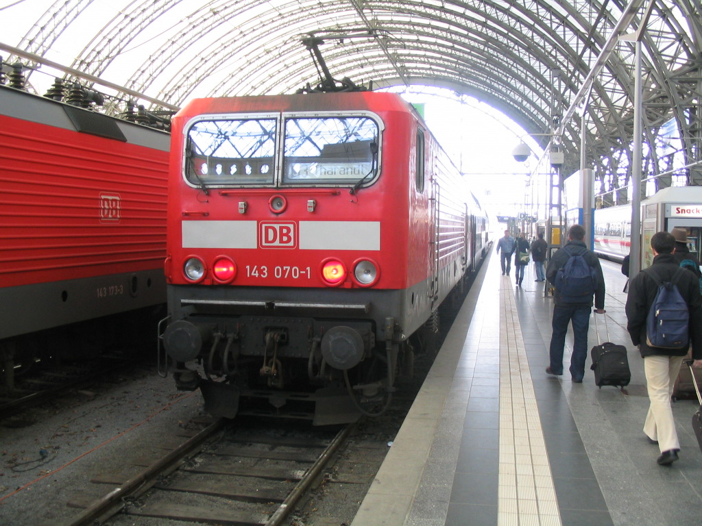 143 na Dresden Hbf